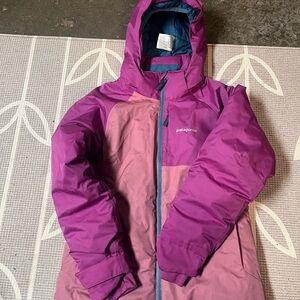 Patagonia Kids' Purple Jacket Snowbelle